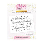 Chloe’s Creative Cards Wonderful Christmas Clear Stamp c-stam-wwwondc
