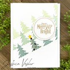 Simon Says Clear Stamps Merry Trees sss101354 Christmas Card | color-code:ALT01