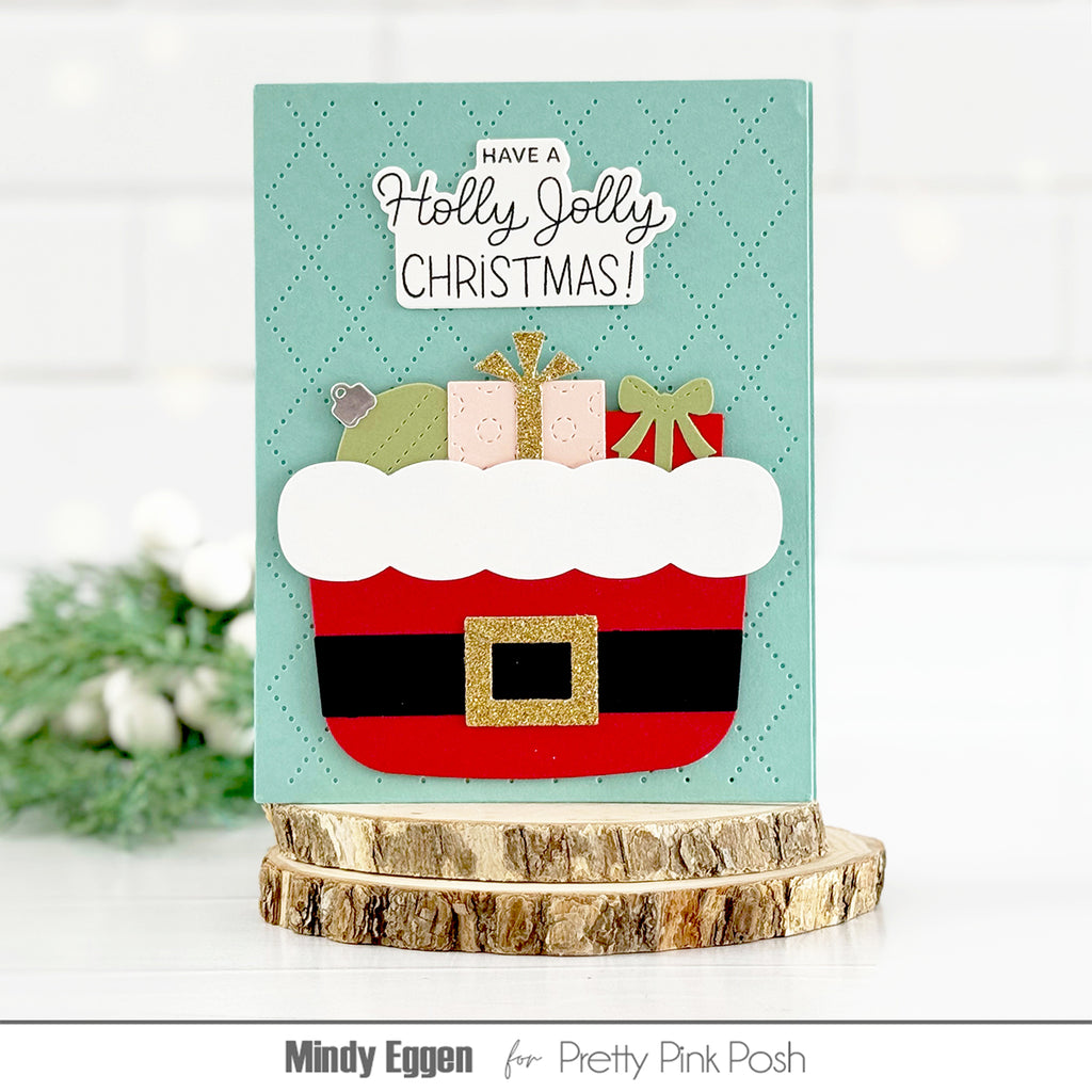 Pretty Pink Posh Candy Bucket and Christmas Bucket Additions Dies