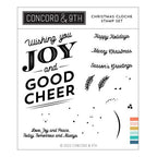 Concord & 9th Christmas Cloche Clear Stamp Set 11882