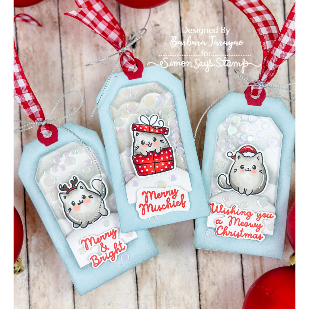 Simon Says Clear Stamps Christmas Cats 3273ssc Sugar and Spice Christmas Tags | color-code:ALT06
