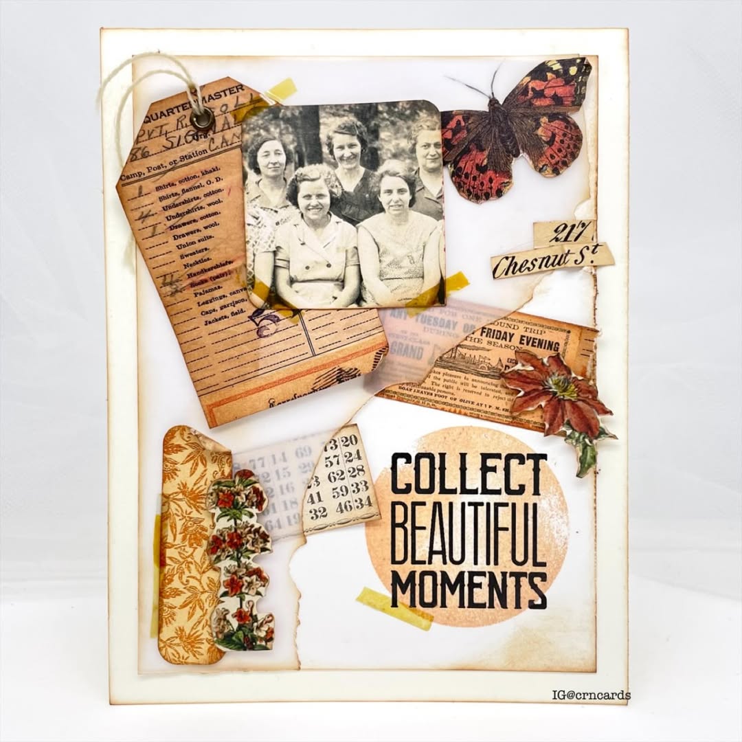 Simon Says Clear Stamps Be Your Beautiful Self 2386ssc Encouragement Card 