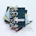 Simon Says Stamp Embossing Folder Circle Hoops sf322 Out Of This World