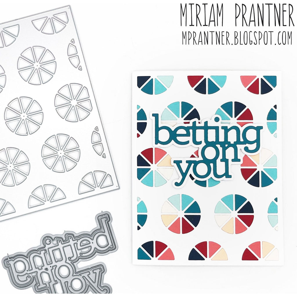 Simon Says Stamp Citrus Slice Background Die s844 Just A Note Encouragement Card | color-code:ALT08