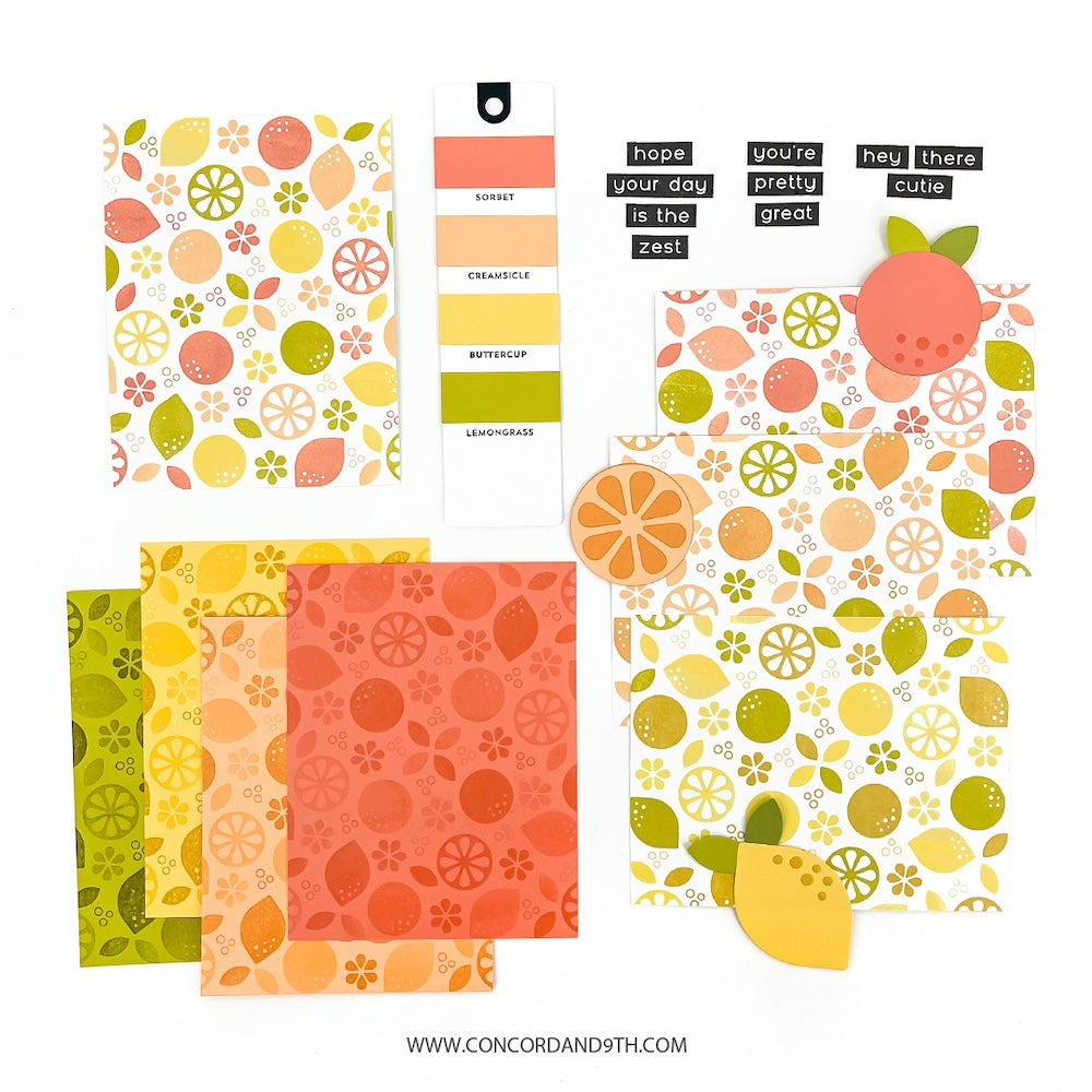 Concord & 9th Citrus Twist Turnabout Stamp Set 12111 product