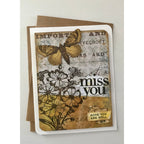 CZ Design Clear Stamps Classic Friendship cz294c Always There Hope You Are Well Card Loralee Ferguson