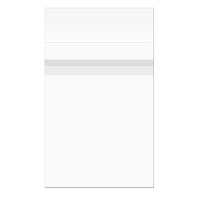 Clear Bags 4.625 x 5.75 BAG SEAL Close Pack of 100 B54100