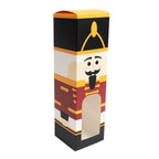 Clear Bags Nutcracker Paper Box with Window Set of 5 flat version side profile