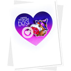 Clearly Besotted Basic Witch Clear Stamps heart