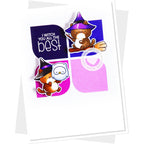 Clearly Besotted Basic Witch Clear Stamps owl