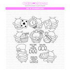Clearly Besotted Bee In Wonderland Clear Stamps 1