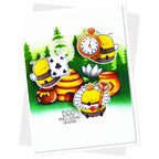 Clearly Besotted Bee In Wonderland Clear Stamps beehive