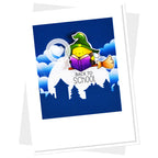Clearly Besotted Beewitched By Chemistry Clear Stamps blue