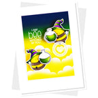 Clearly Besotted Beewitched By Chemistry Clear Stamps yellow