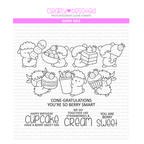 Clearly Besotted Berry Nice Clear Stamps