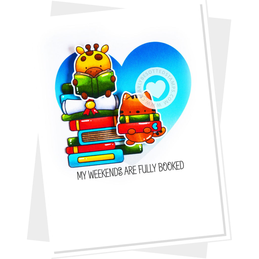 Clearly Besotted Big Books Clear Stamps let's read