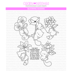 Clearly Besotted Blooming Buddies Clear Stamps