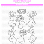 Clearly Besotted Blooming Buddies Clear Stamps