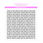 Clearly Besotted Brick by Brick Stencil
