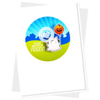 Clearly Besotted Build Around It Additions Stencil to my friend card