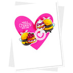 Clearly Besotted Cherry On Top Clear Stamps pink heart