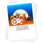 Clearly Besotted Creepy Cookies Clear Stamps happy halloween card