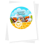 Clearly Besotted Dainty Dim Sum Clear Stamps brick wall