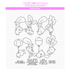 Clearly Besotted Float and Fall Clear Stamps