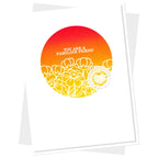Clearly Besotted Grow A Row Clear Stamps orange