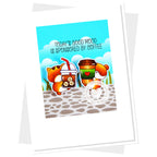 Clearly Besotted Laugh Out Loud Coffee Clear Stamps critters