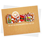 Clearly Besotted Laugh Out Loud Merry Clear Stamps christmas spirit card