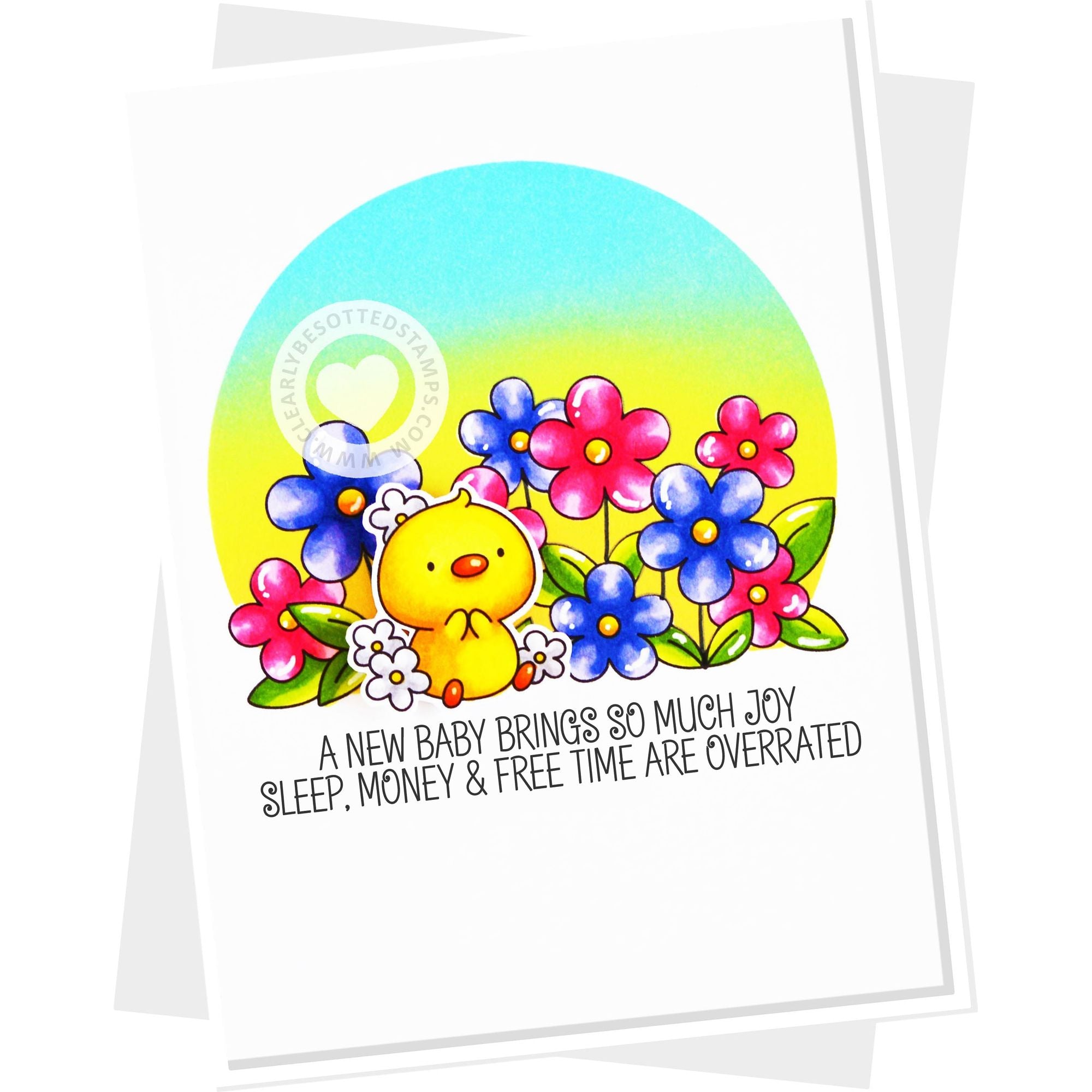 Clearly Besotted Laugh Out Loud Parents Clear Stamps