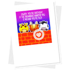 Clearly Besotted Laugh Out Loudest Clear Stamps enjoy you're birthday