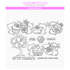 Clearly Besotted Lemon Squeezy Clear Stamps