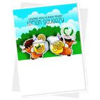Clearly Besotted Lemon Squeezy Clear Stamps lemonade