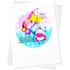 Clearly Besotted Magical Moments Clear Stamps unicorn