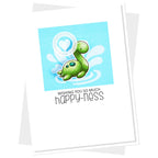 Clearly Besotted Make a Splash Stencil monster