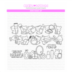 Clearly Besotted Mini Make Up Clear Stamps