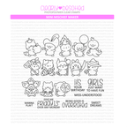 Clearly Besotted Mini Mischief Maker Clear Stamps
