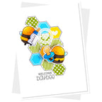 Clearly Besotted New Bay Bee Clear Stamps welcome