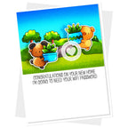 Clearly Besotted New Home Clear Stamps congratulations