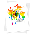 Clearly Besotted Procraftination Pals Clear Stamps splatters