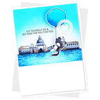 Clearly Besotted Rise Above It Clear Stamps big buildings