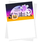 Clearly Besotted Scary Sentiments Clear Stamps bat