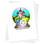 Clearly Besotted Scene You Around Additons Clear Stamps castle