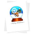 Clearly Besotted Scene You Around Clear Stamps christmas
