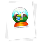 Clearly Besotted Scene You Around Clear Stamps father's day