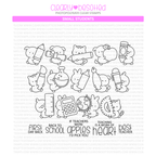 Clearly Besotted Small Scribbles Clear Stamps 1