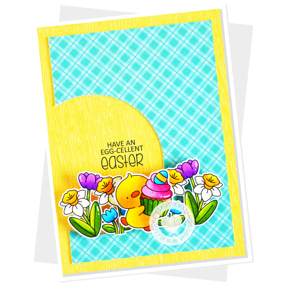 Clearly Besotted Sweet Spring Clear Stamps spring flowers
