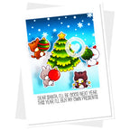Clearly Besotted Tiny Trimmings Clear Stamps ornaments